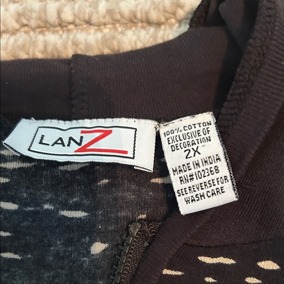 Women's Black and Multicolor Jacket - Picture 3 of 8